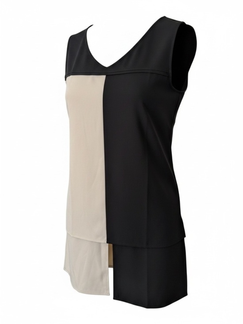 Home Collection Black Scoop Neck Dress